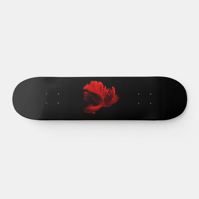 Skateboard Ruby Red Siamese Lutter contre le poisson (Horz)