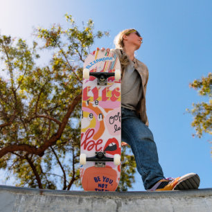 Skateboard Rue Pop Art avec nom
