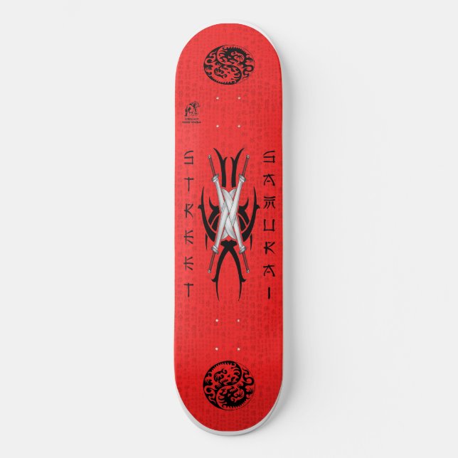 Skateboard Rue Samurai (Recto)