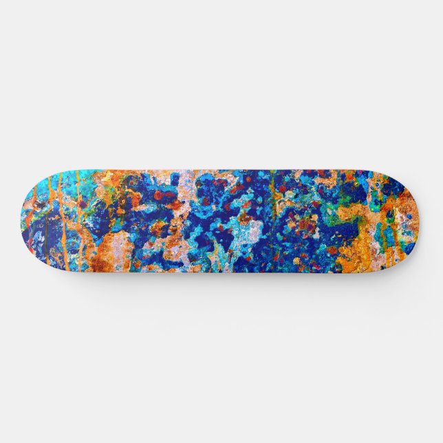 Skateboard Rust Art Cool Amusant unique (Horz)