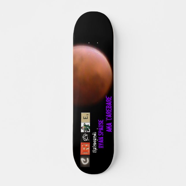 Skateboard Ryan Spause de implorent la plate-forme d'éclipse (Devant)
