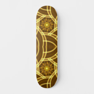 Skateboard Rythme en or