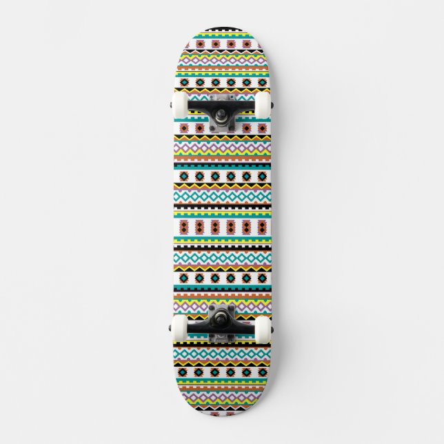 Skateboard Sac banane design motifs colorés mignons (Recto)