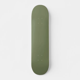 Skateboard Sage Green Solid Color