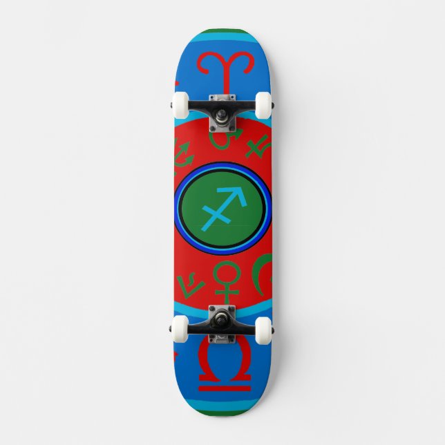 Skateboard Sagittaire Zodiaque (Recto)