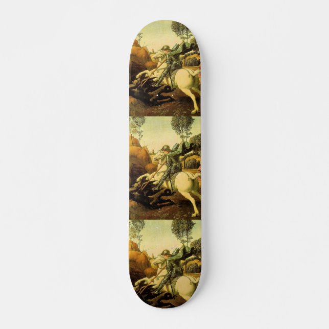 Skateboard "Saint George et le dragon" de Raphaël (vers 1505) (Devant)