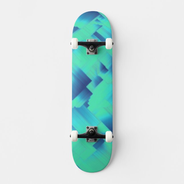 Skateboard Salles Bleu Aqua (Recto)