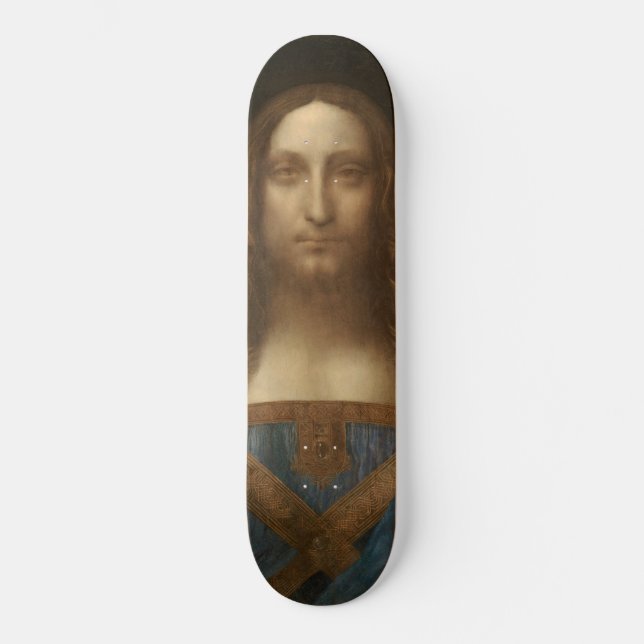 Skateboard Salvator Mundi (Sauveur du Monde) (da Vinci) (Recto)