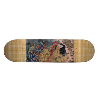 Skateboard Samouraïs dans le camouflage