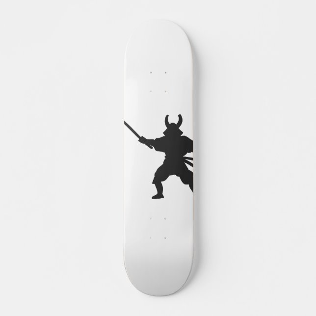 Skateboard Samurai Warrior avec épée - Choisissez la couleur  (Devant)