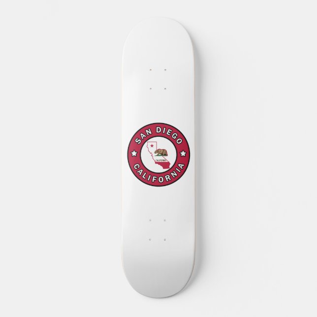 Skateboard San Diego Californie (Recto)
