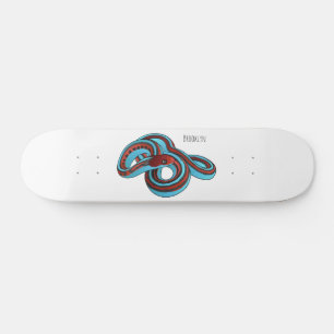 Skateboard San Francisco garter snake