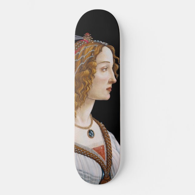 Skateboard Sandro Botticelli - Portrait de Simonetta Vespucci (Recto)