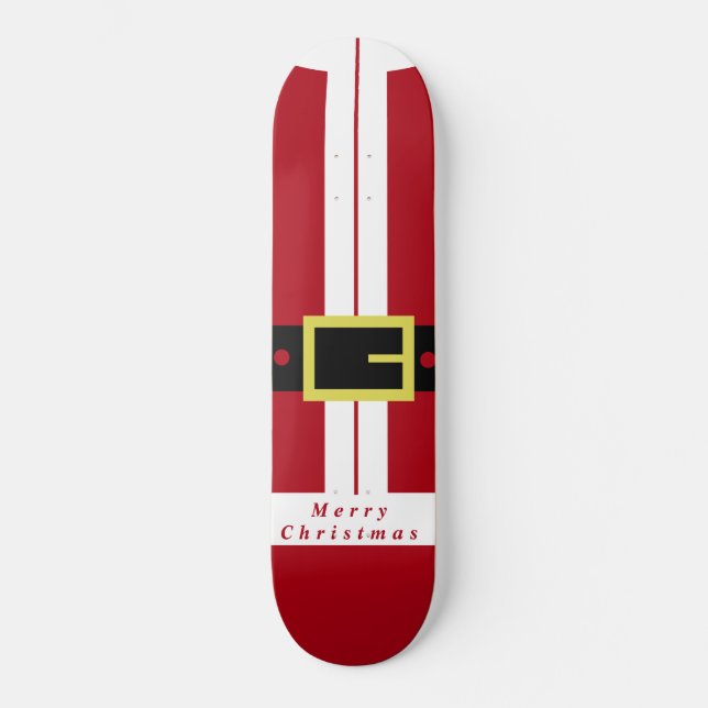 Skateboard Santa Claus (Recto)