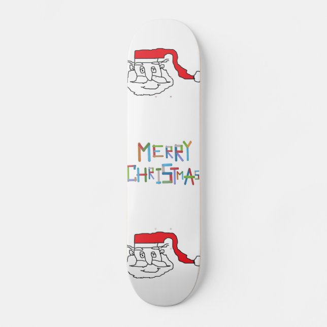 Skateboard Santa Claus (Recto)