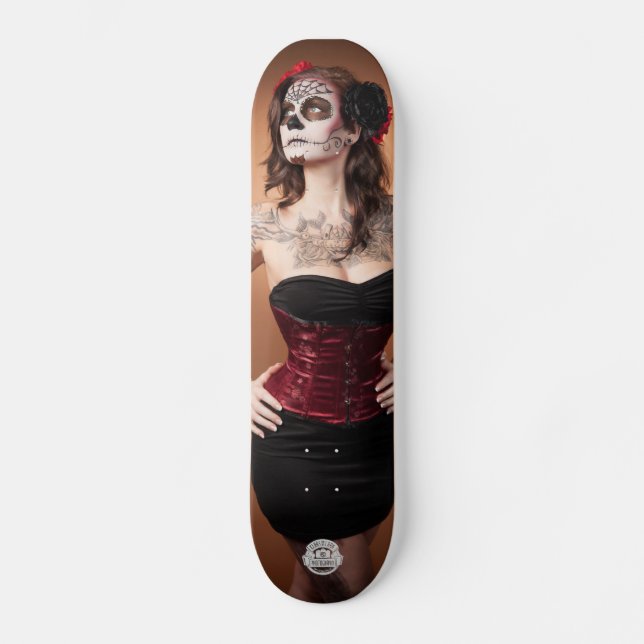 Skateboard Santa Muerte (homonymie) (Recto)