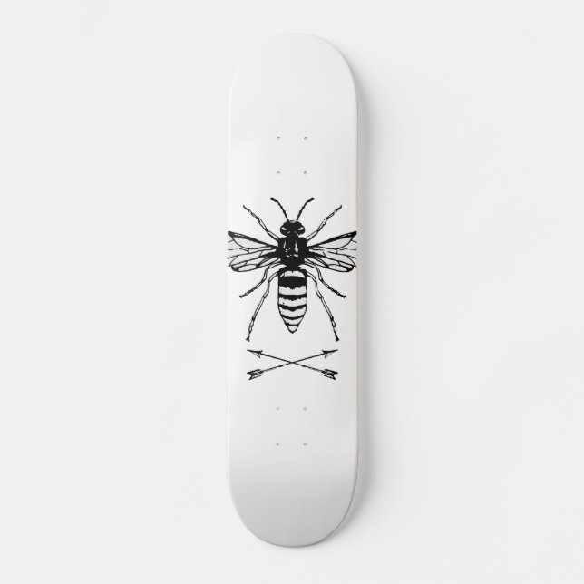 Skateboard Sauvez les abeilles (Recto)