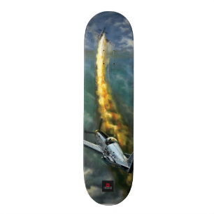Skateboard Scène de duel de 2ÈME GUERRE MONDIALE d'avion de