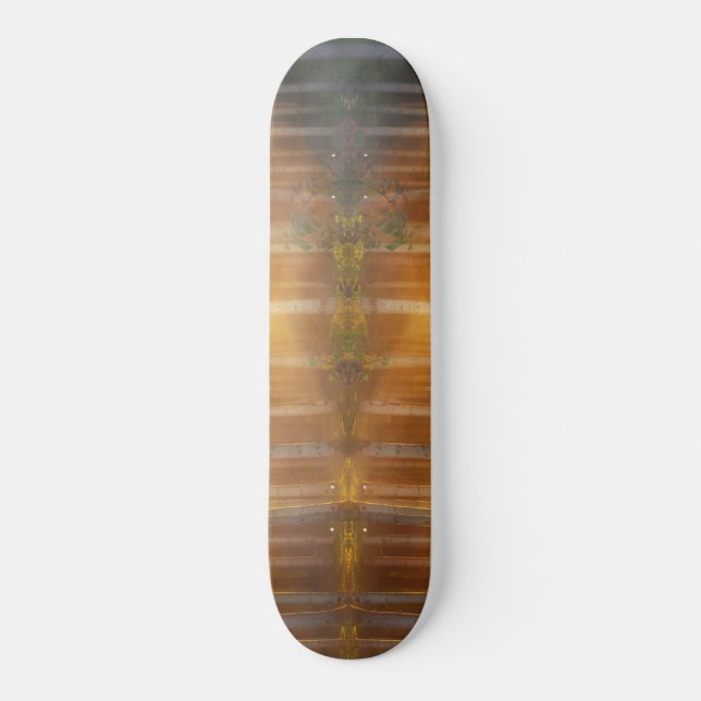 Skateboard Scène de la forêt de Misty (Recto)