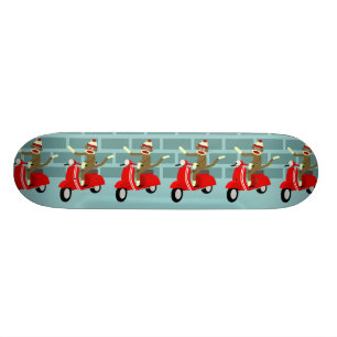 Skateboard Scooter de singe de chaussette