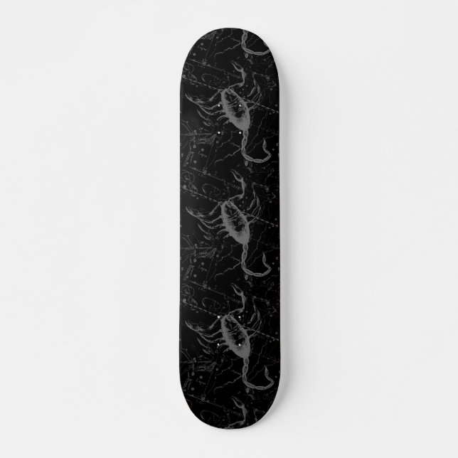 Skateboard Scorpio Constellation Hevelius 1690 Engraving (Devant)