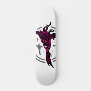Skateboard Scorpion rose