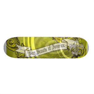 Skateboard Scouts de garçon de planche à roulettes de
