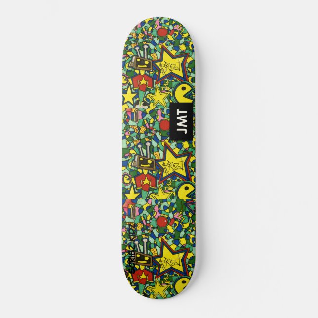 SKATEBOARD SCRIBZ KIDZ SKATEBOARDS / JMT (Recto)