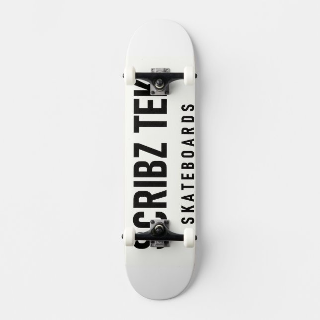 SKATEBOARD SCRIBZ TEK  PLANCHE À ROULETTES OFFICIELLE #1 (Recto)