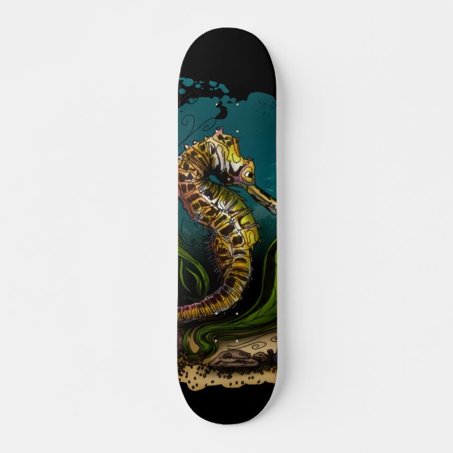 Skateboard Seahorse (Devant)
