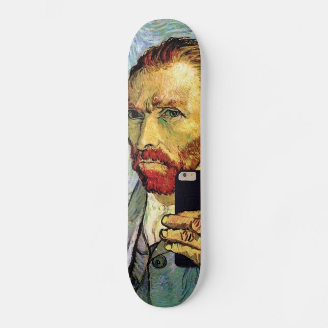 Skateboard Selfie Portrait Autonome De Van Gogh (Recto)