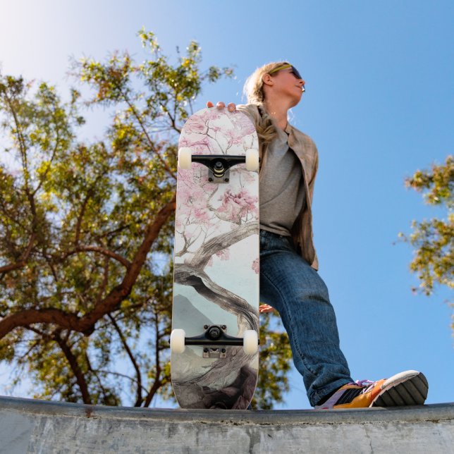 Skateboard Serenade Cherry Blossom (Extérieur 1)