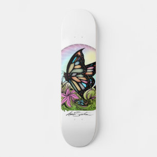 Skateboard Sérénité des papillons