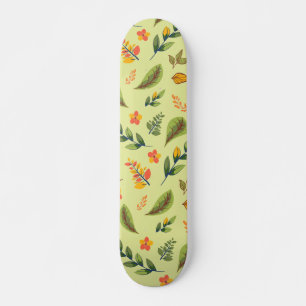 Skateboard Série de dessins de fleurs 3