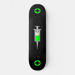 SKATEBOARD SERINGUE MÉDICALE KAWAII TIR CROSS DECK