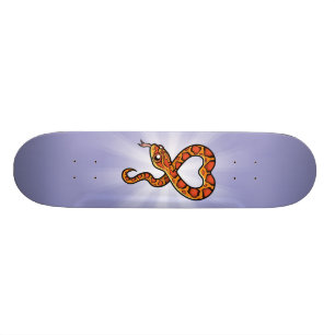 Skateboard Serpent de dessin animé
