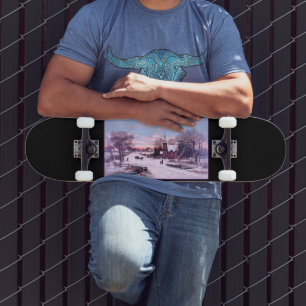 Skateboard Services ecclésiastiques Matin du soir de Noël