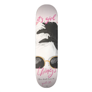 Skateboard Ses choses de fille