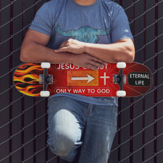 Skateboard Seul chemin vers Dieu