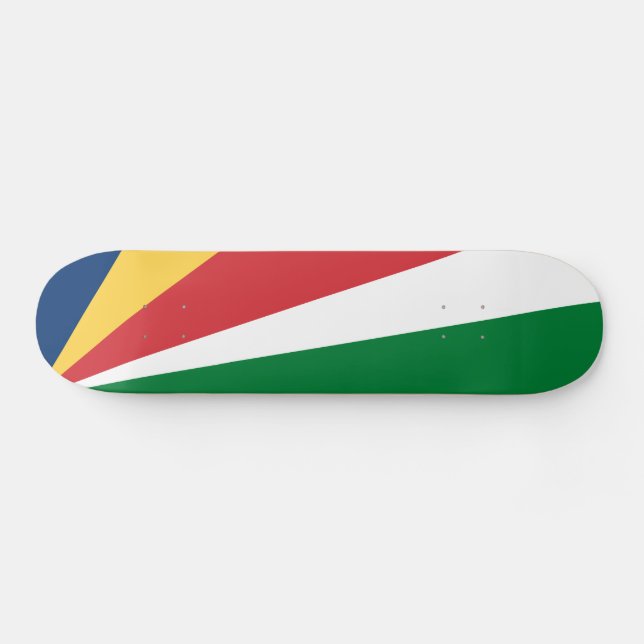 Skateboard Seychelles Flag (Horz)