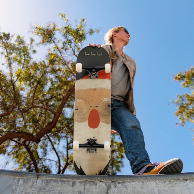 Skateboard Shabby Père Noël (Extérieur 1)