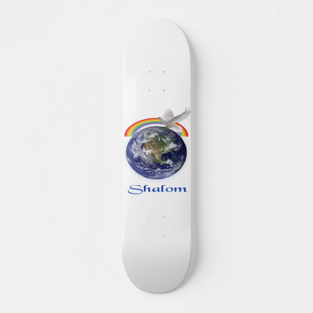 Skateboard shalom (Devant)