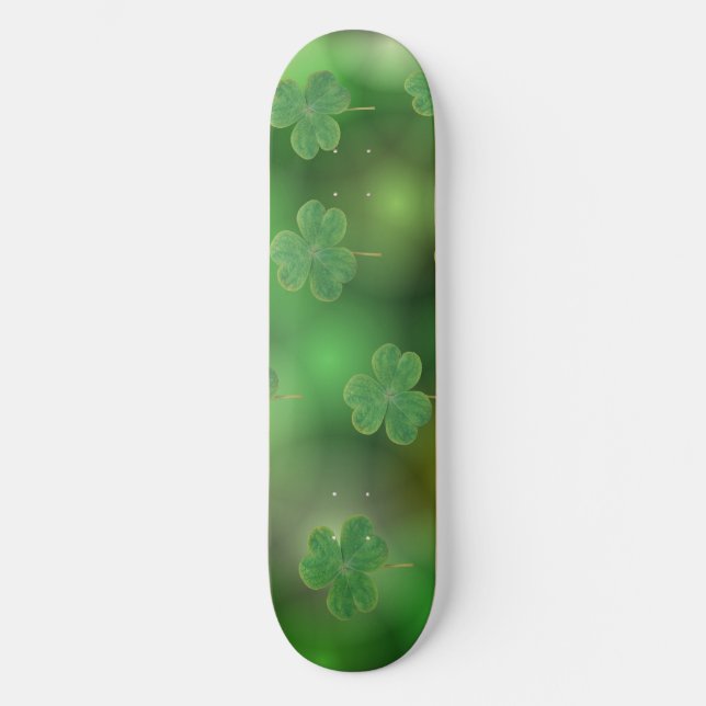Skateboard Shamrock (Recto)