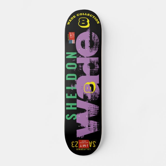 Skateboard SHELDON WADE Planche à roulettes (Recto)