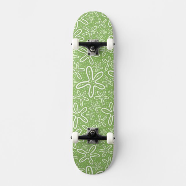 Skateboard Shell modèlent sur l'arrière - plan repéré (Recto)
