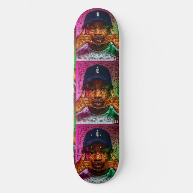 Skateboard Signature Kendrick Custom Pro Park Board (Recto)