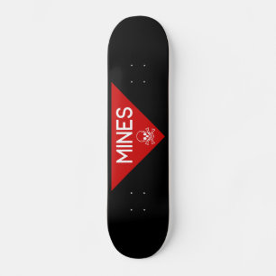 SKATEBOARD SIGNE DE MINES SIGNAGE SYMBOLE