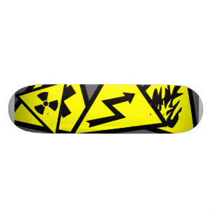 Skateboard Signes de précaution