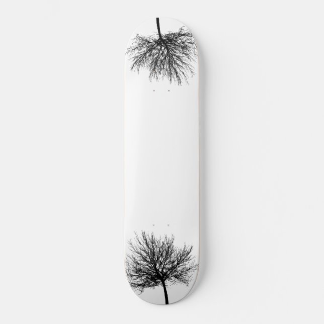 Skateboard Silhouette d'arbre (Recto)