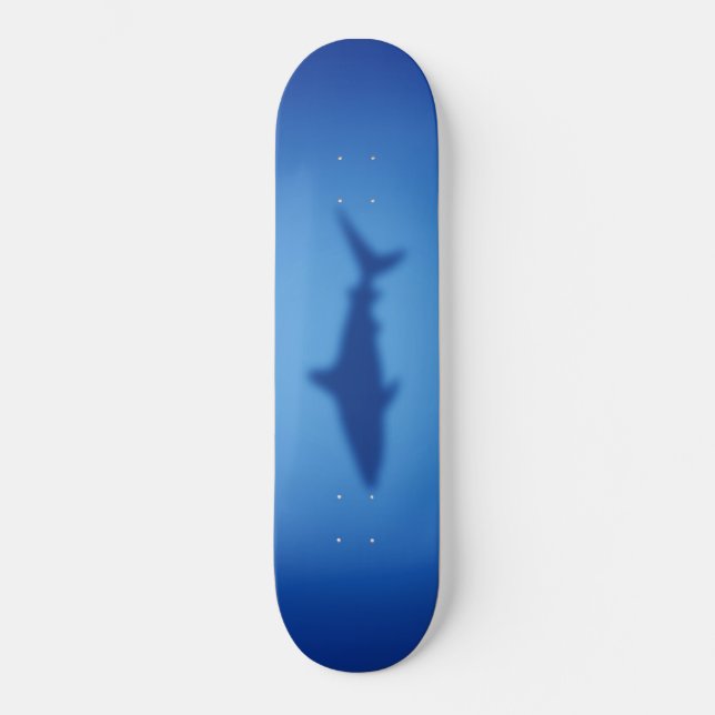 Skateboard Silhouette de requin (Recto)
